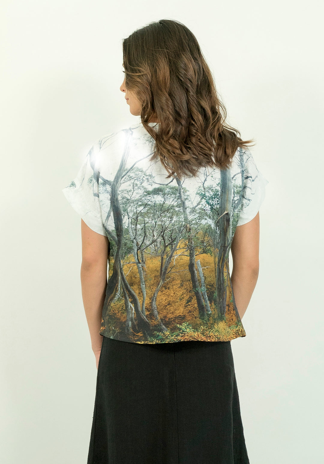 FAGUS FOREST LINEN TSHIRT