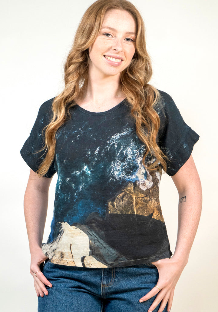 THE GAP LINEN TSHIRT