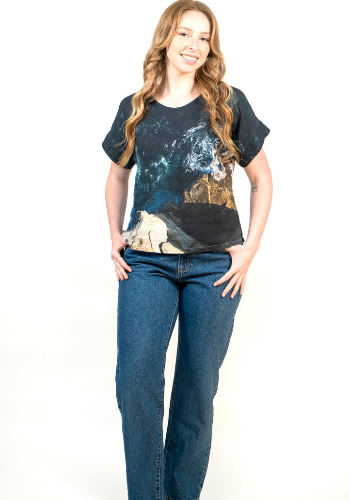 THE GAP LINEN TSHIRT