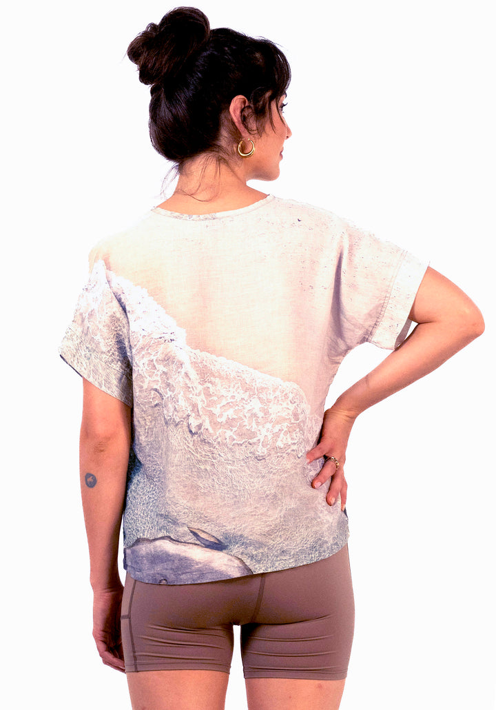 GREEN POOL LINEN TSHIRT