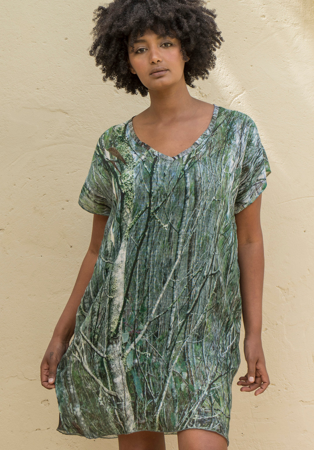 MT BEAUTY LINEN KAFTAN