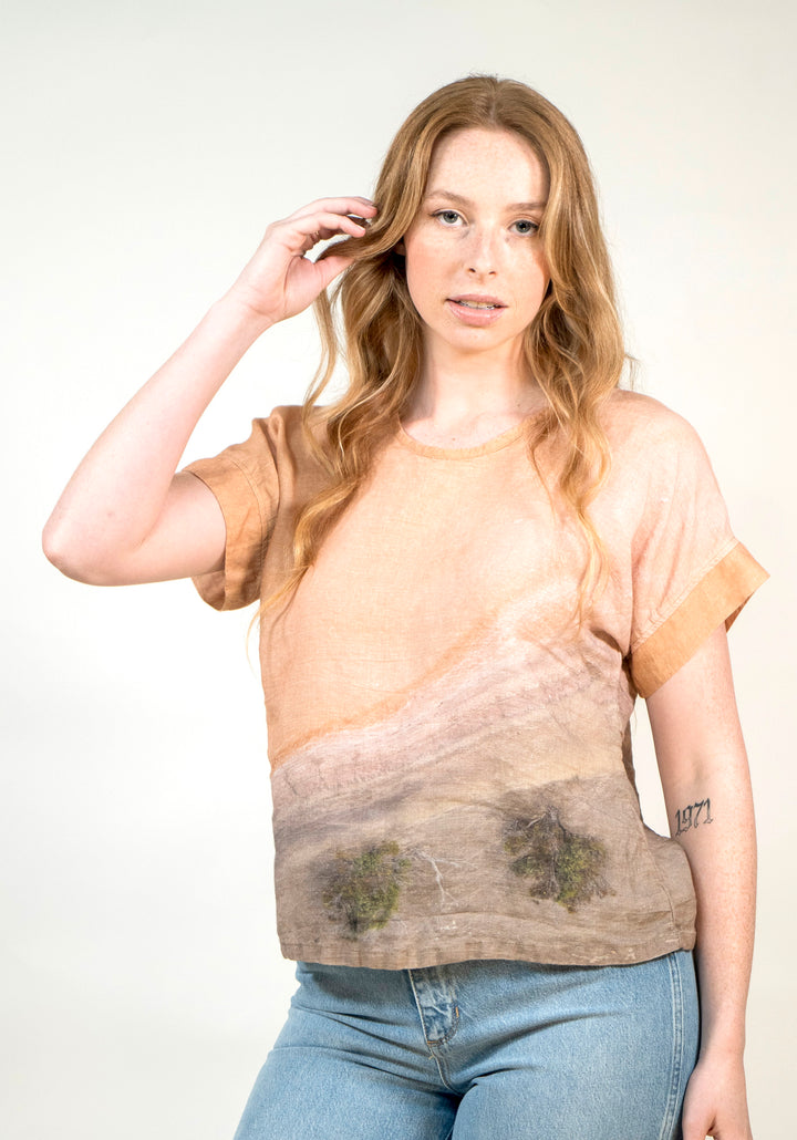 OCHRE SALT LAKE LINEN TSHIRT