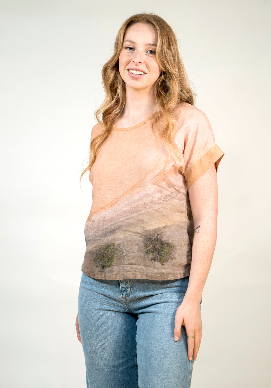 OCHRE SALT LAKE LINEN TSHIRT