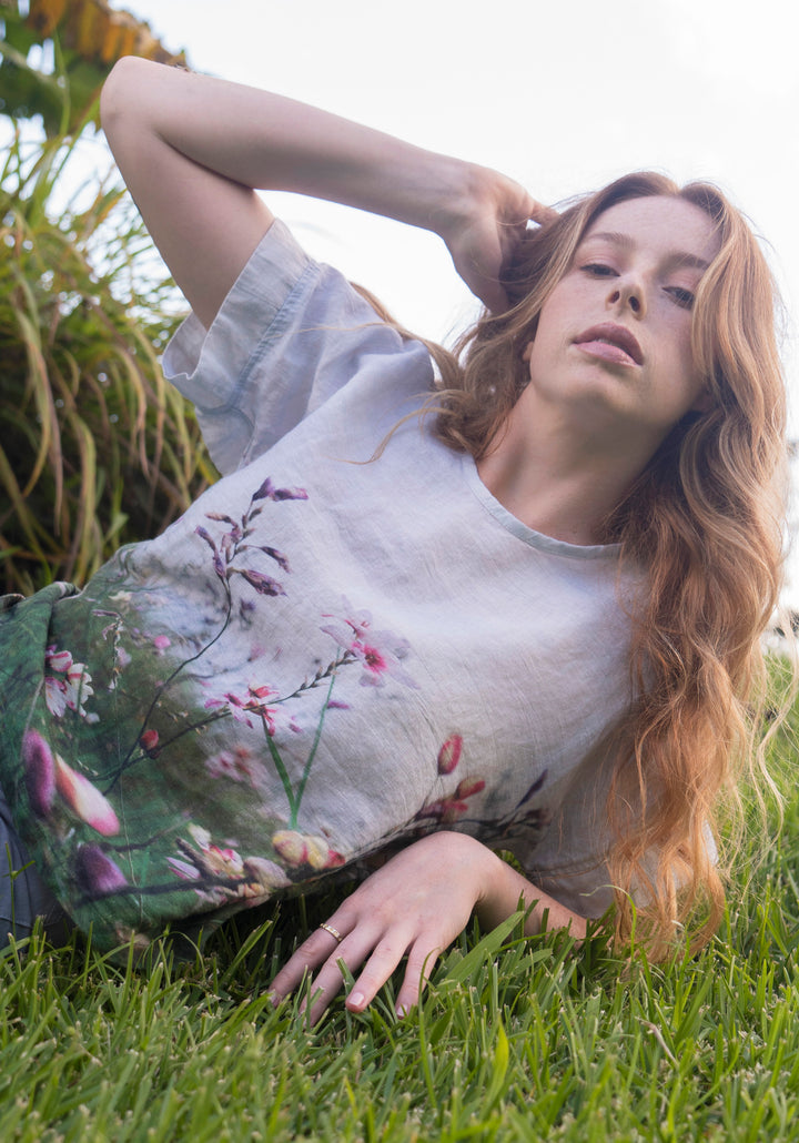 NORFOLK BAY LINEN TSHIRT