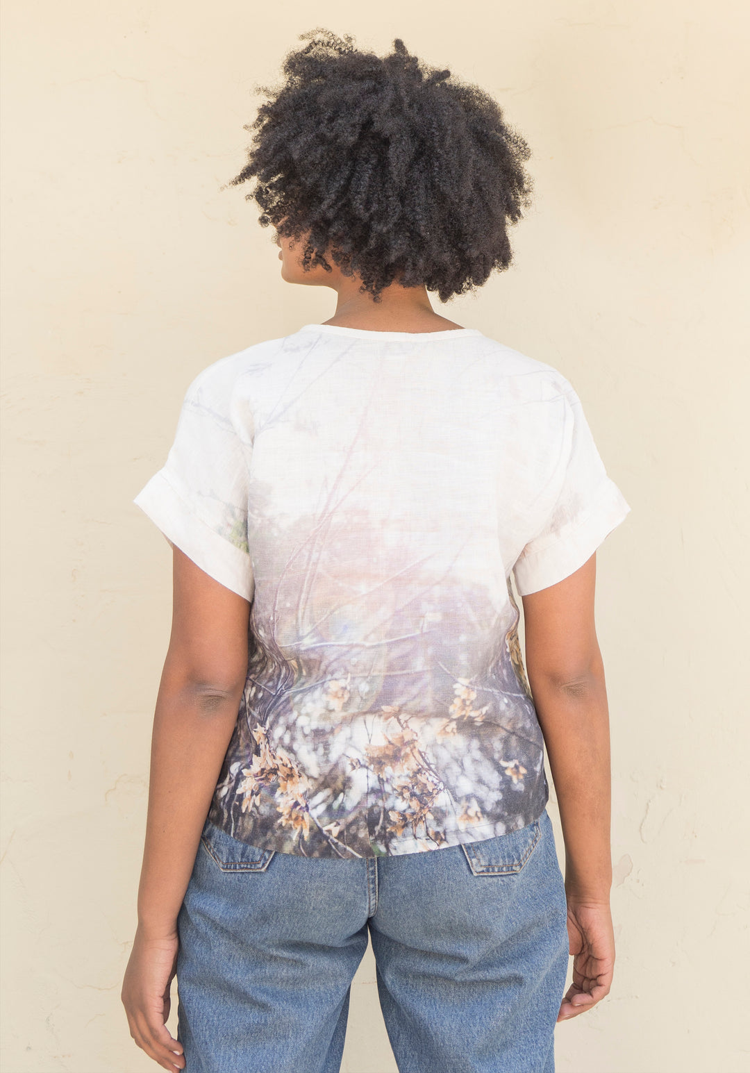 MAPLE SEED LINEN TSHIRT