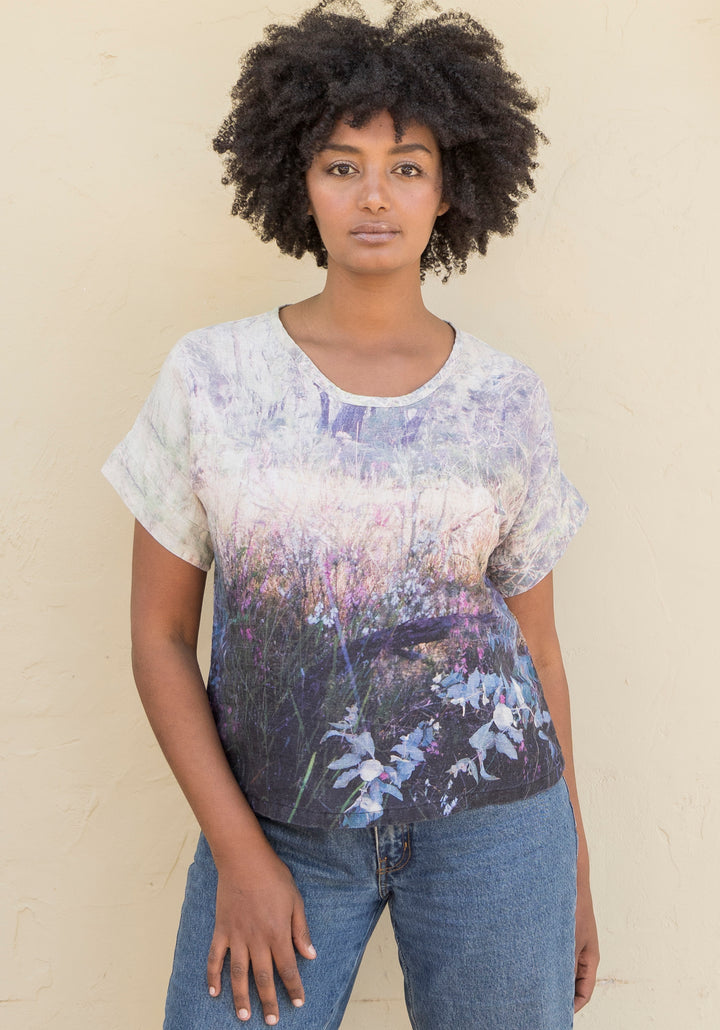 WILDFLOWER BUSHLAND LINEN TSHIRT