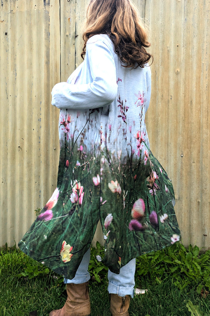 NORFOLK BAY LINEN TENCEL DUSTER JACKET