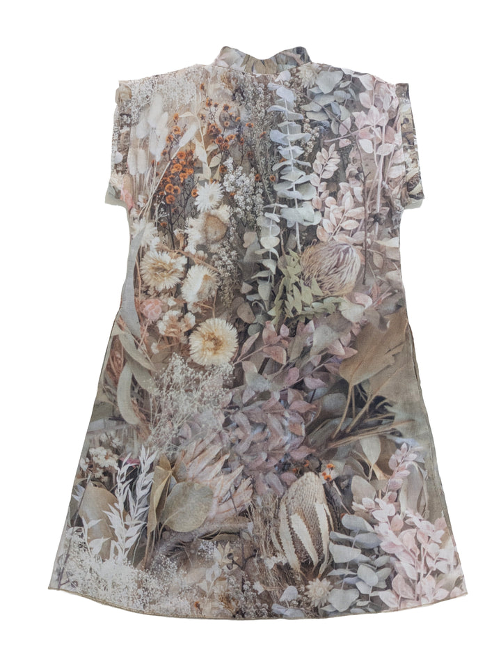 DRIED FLOWERS HEMP DRESS