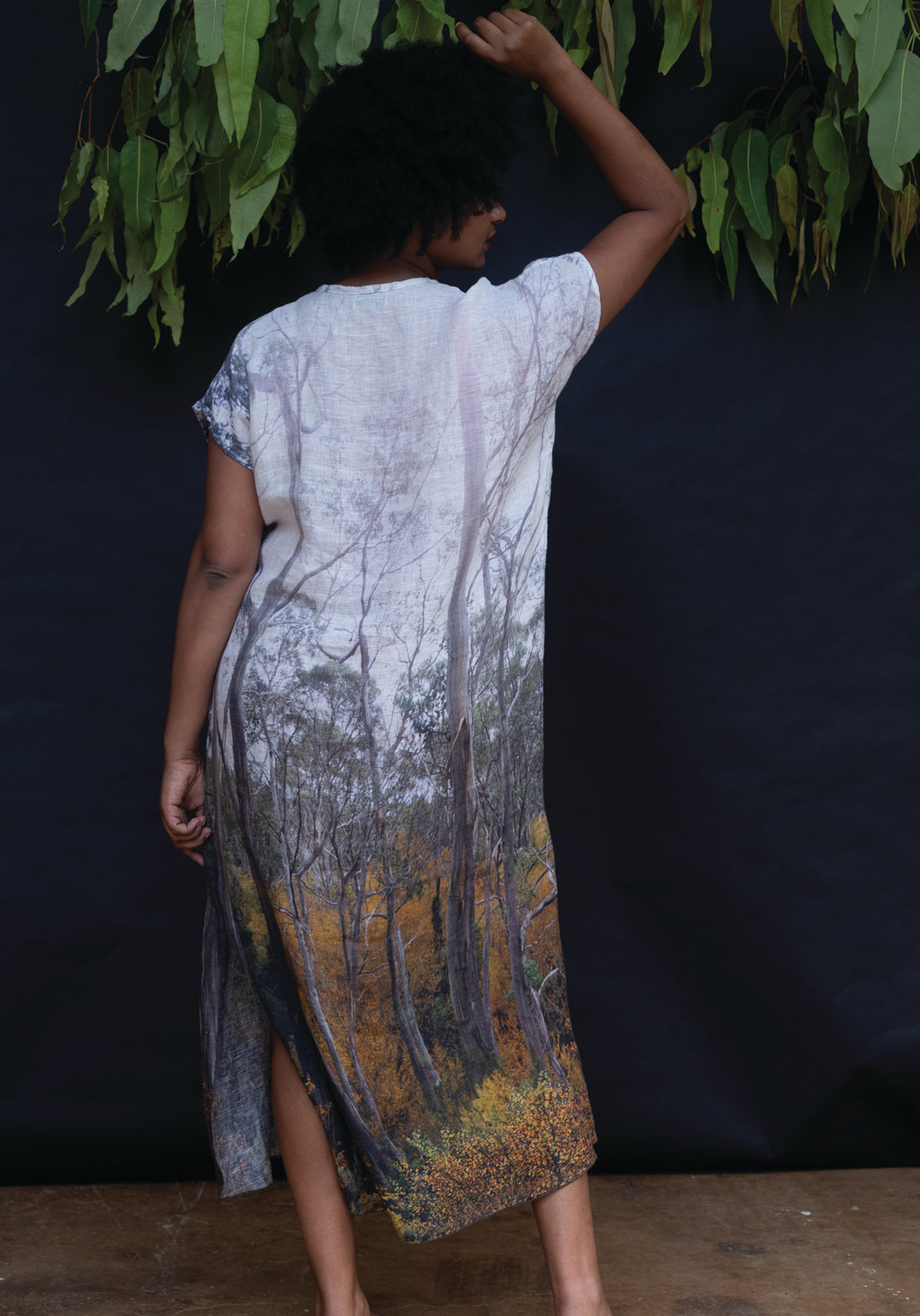 FAGUS FOREST MAXI KAFTAN
