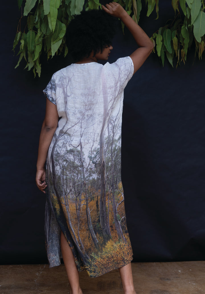 FAGUS FOREST MAXI KAFTAN