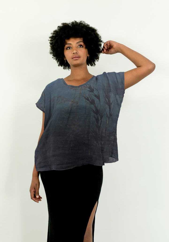 KANGAROO GRASS LINEN TOP