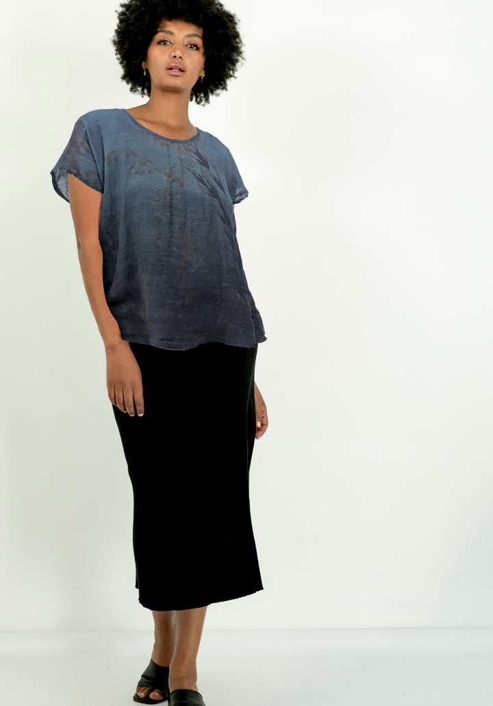 KANGAROO GRASS LINEN TOP