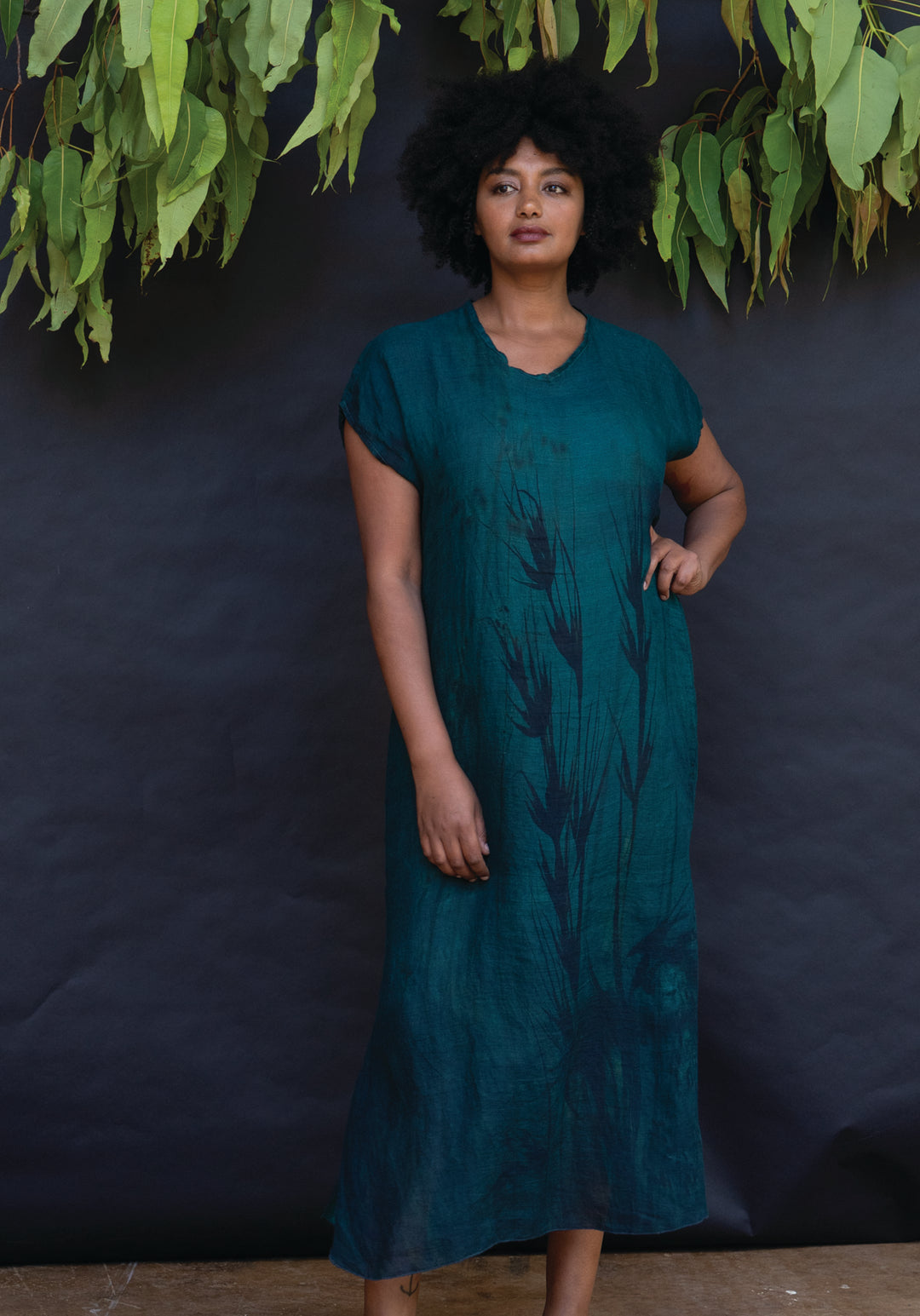 KANGAROO GRASS MAXI KAFTAN