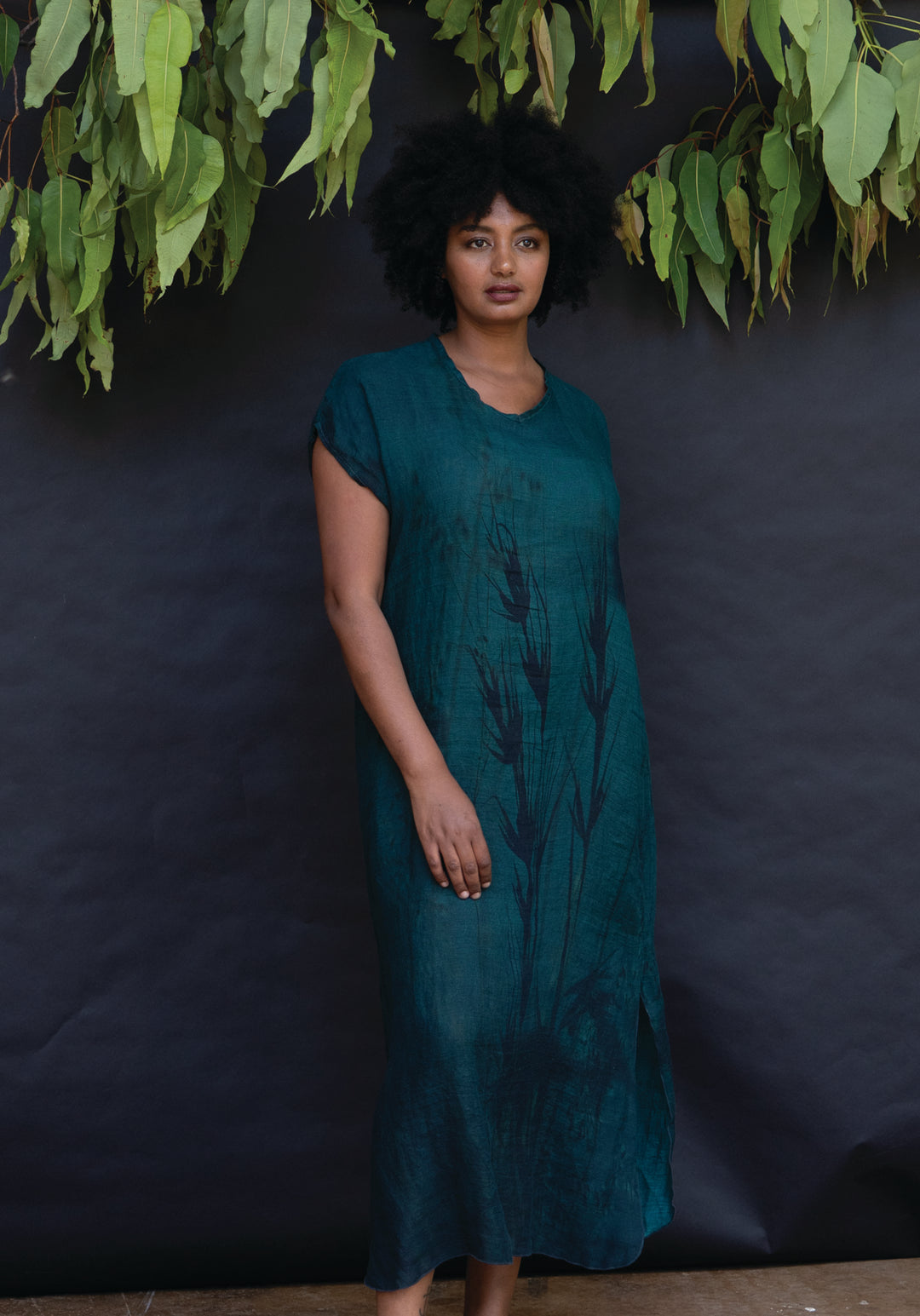 KANGAROO GRASS MAXI KAFTAN