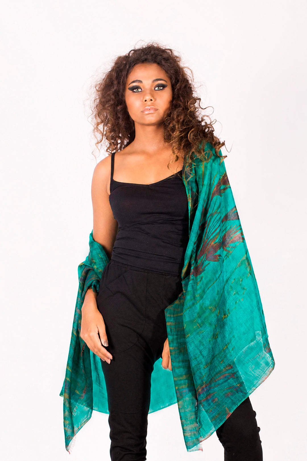 KANGAROO GRASS WOOL & SILK SCARF