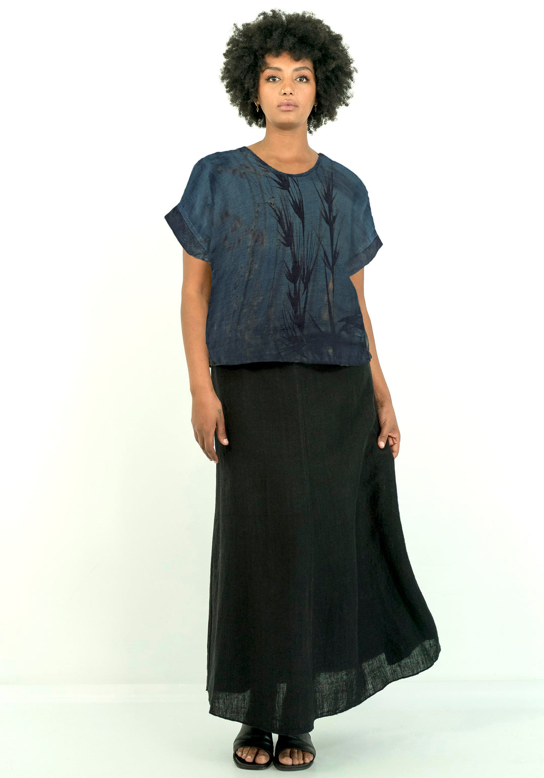 KANGAROO GRASS LINEN TSHIRT