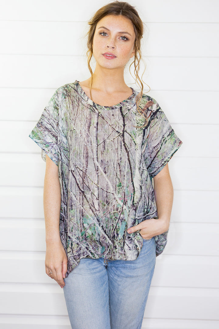 MT BEAUTY LINEN TOP