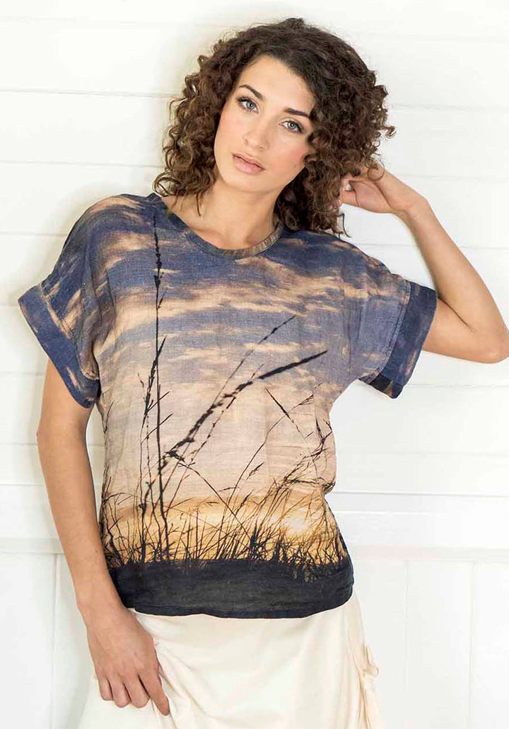 NORTH HEAD LINEN TSHIRT