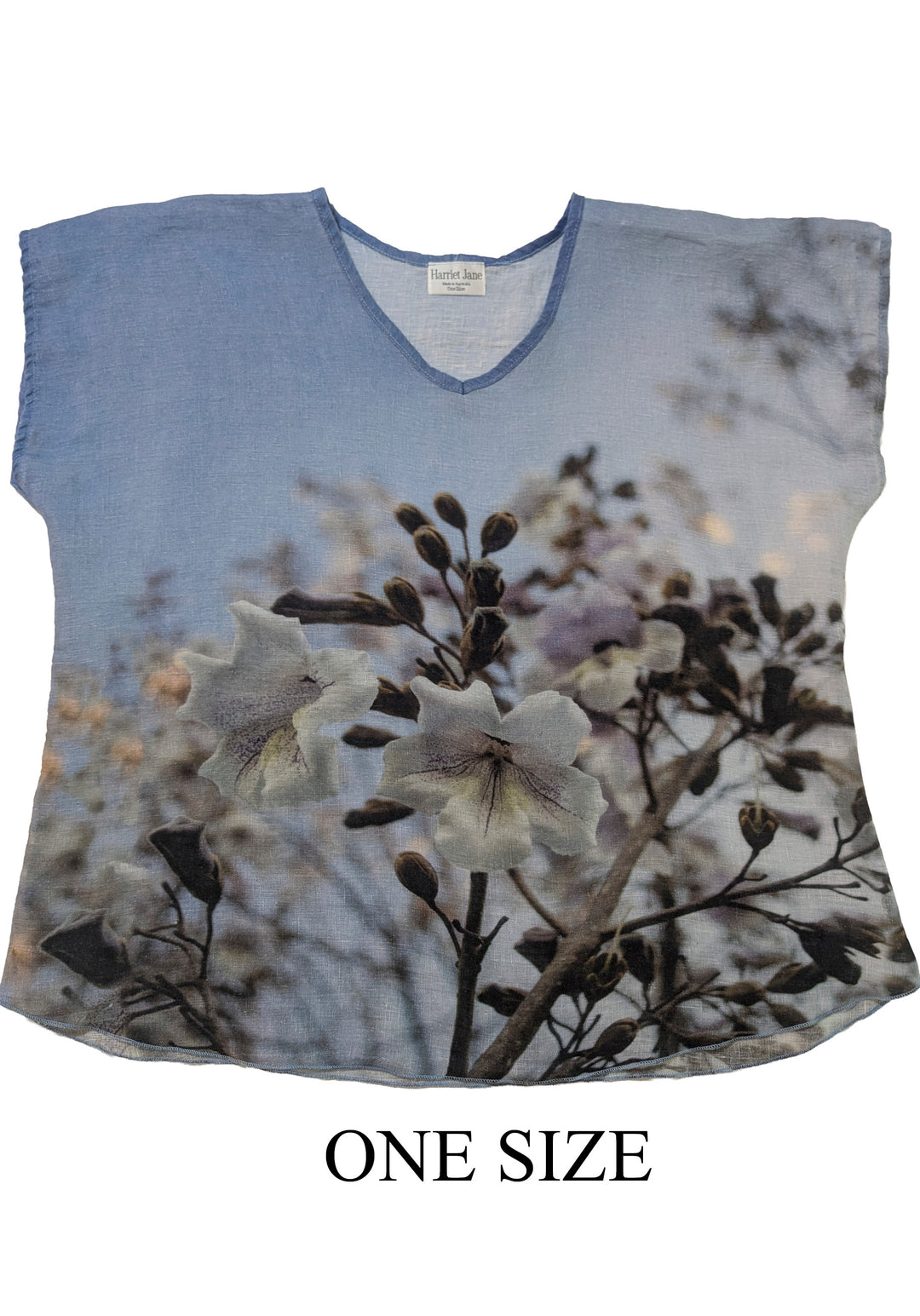 PAULOWNIA LINEN TOP