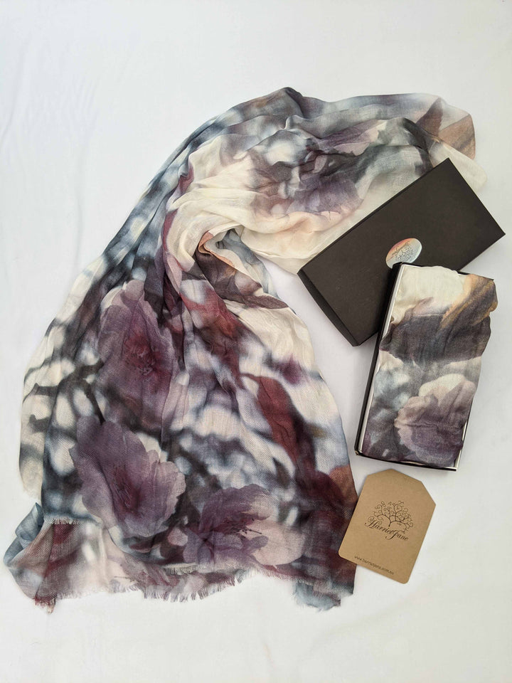 APPLE BLOSSOM CASHMERE & MODAL SCARF