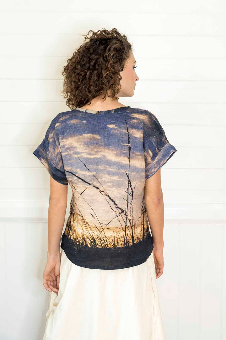 NORTH HEAD LINEN TSHIRT
