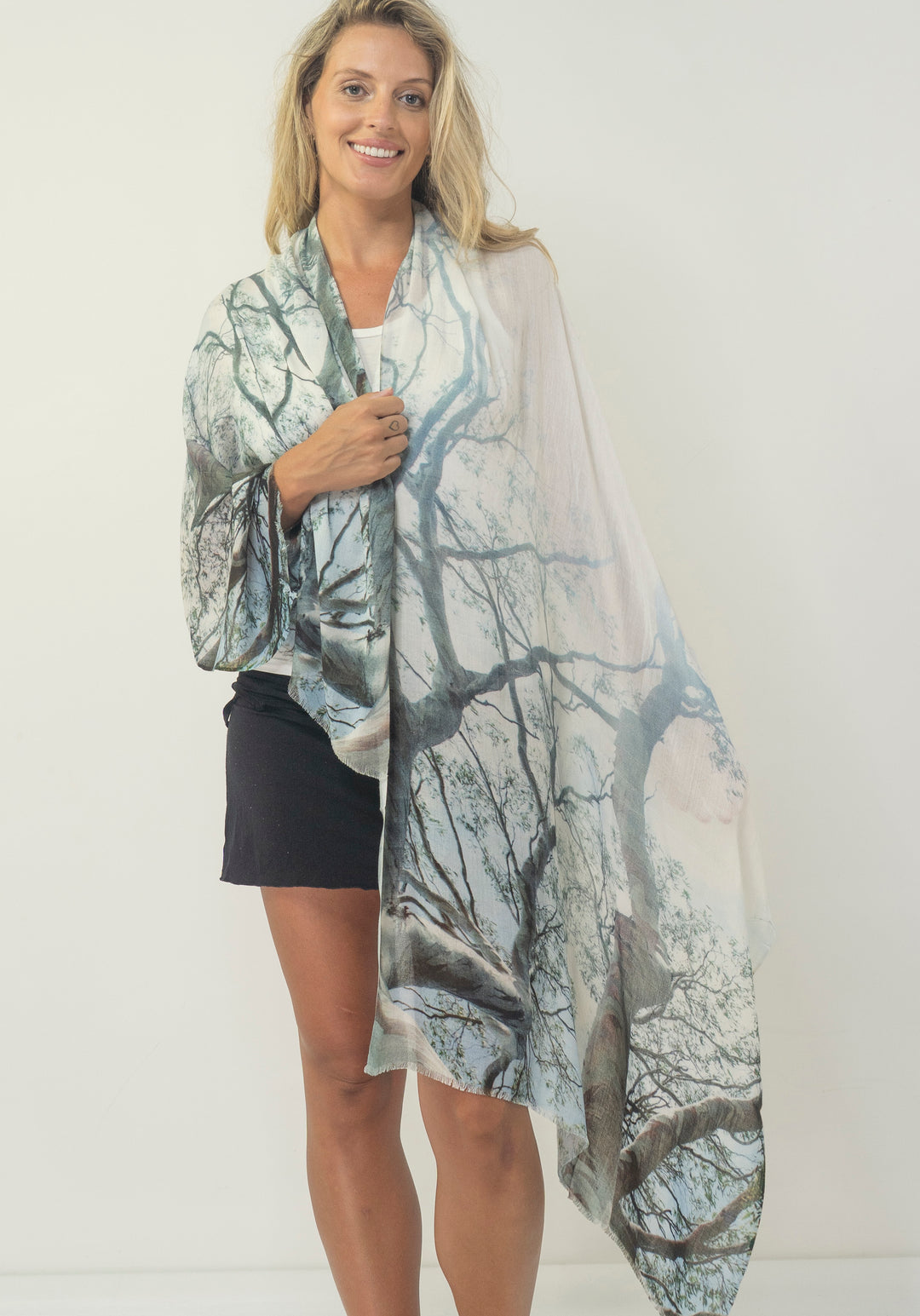 GHOST GUM CASHMERE & MODAL SCARF