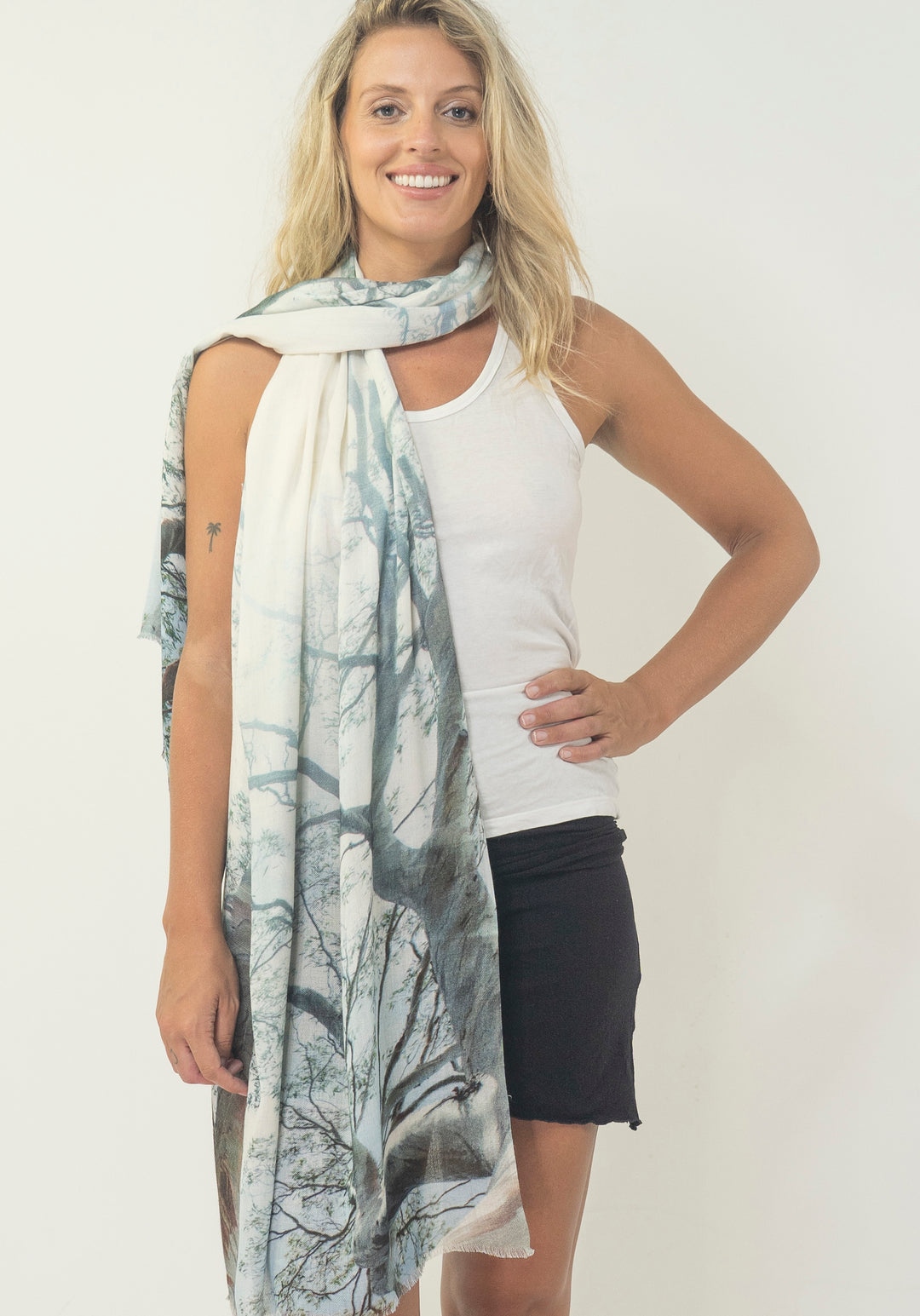 GHOST GUM CASHMERE & MODAL SCARF