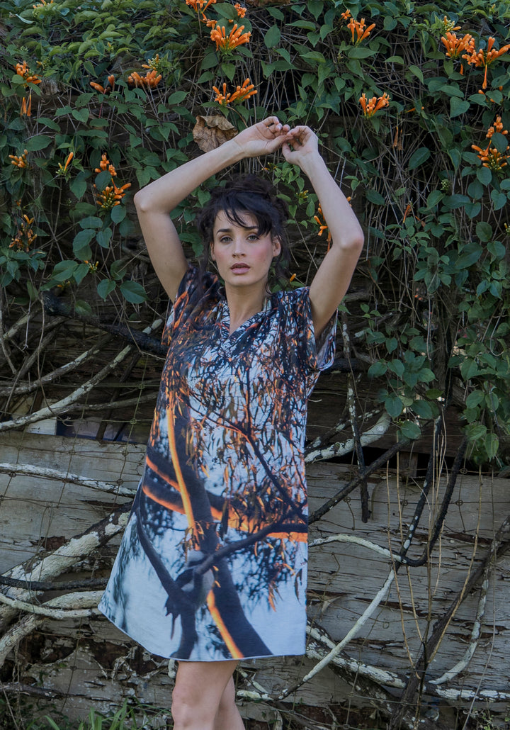 KOOKABURRAS HEMP DRESS
