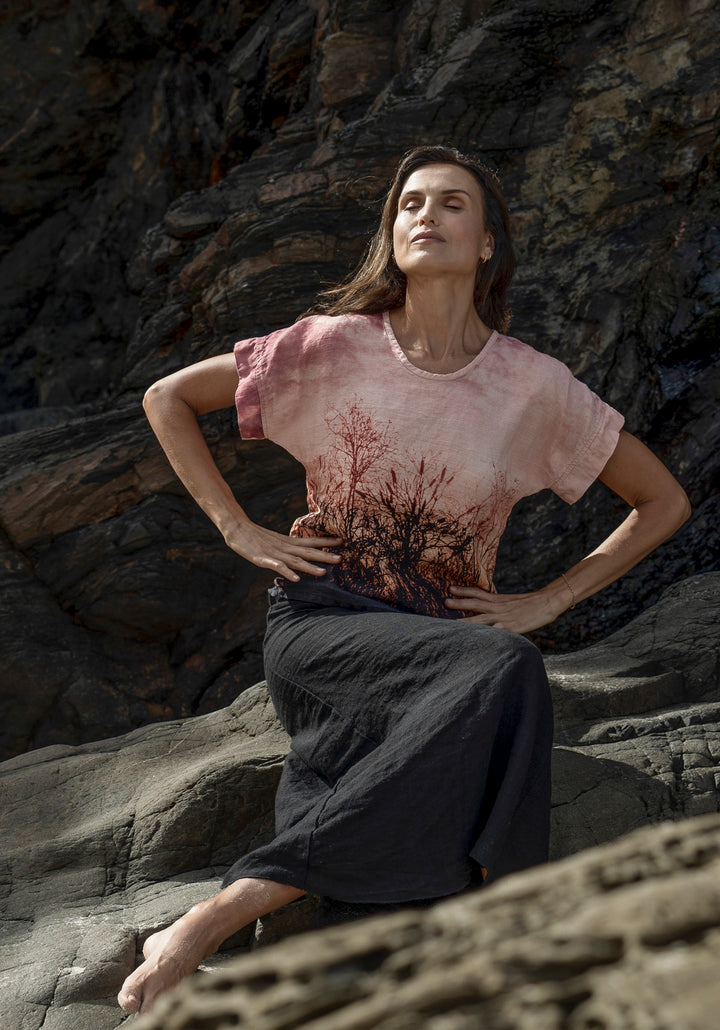 LENNOX WETLANDS LINEN TSHIRT