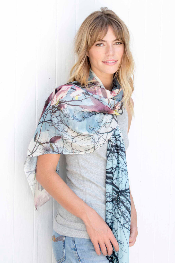 MAGNOLIA CASHMERE & MODAL SCARF