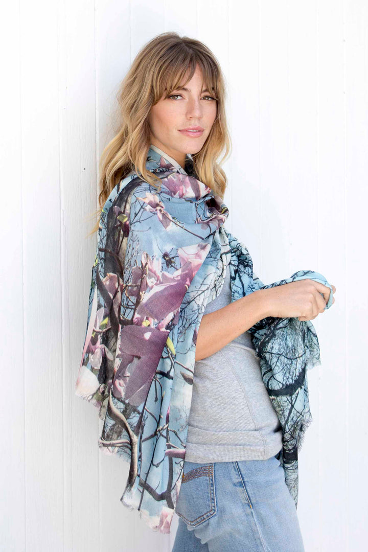 MAGNOLIA CASHMERE & MODAL SCARF