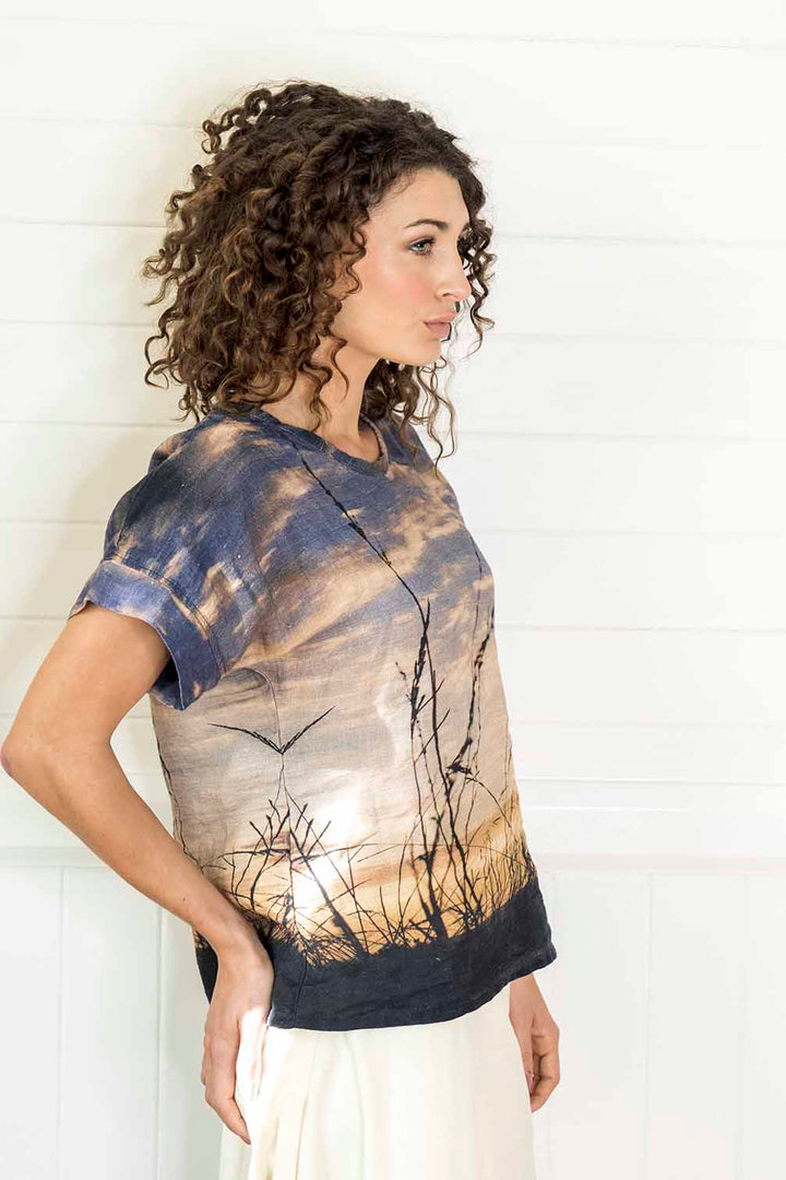NORTH HEAD LINEN TSHIRT