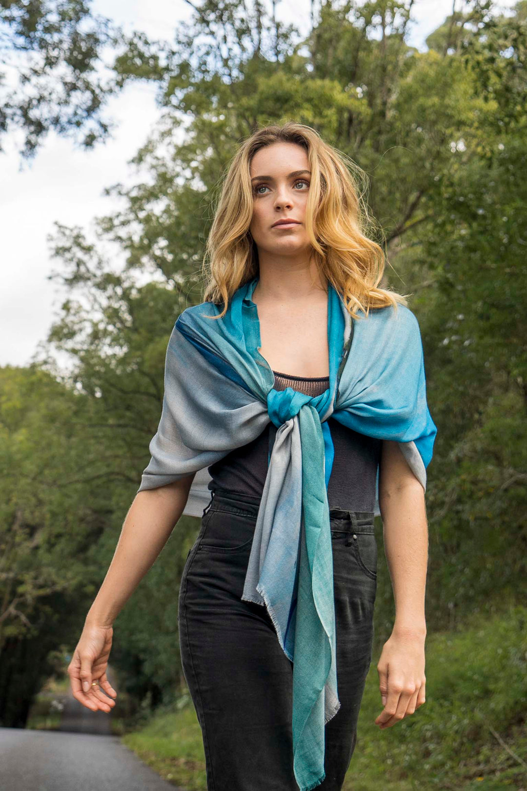 WHITEHAVEN CASHMERE & MODAL SCARF
