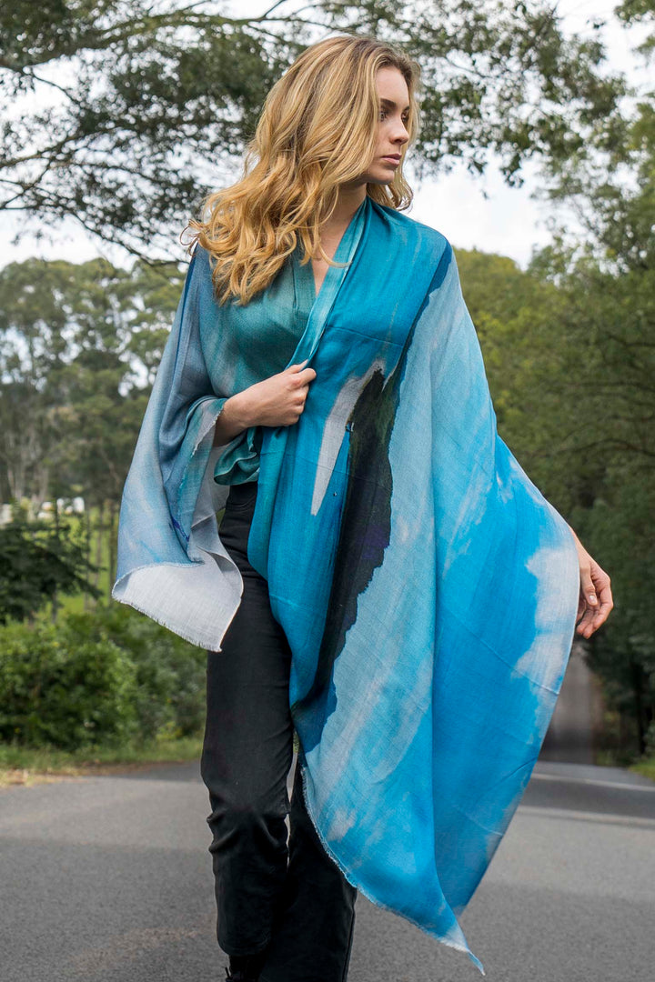 WHITEHAVEN CASHMERE & MODAL SCARF