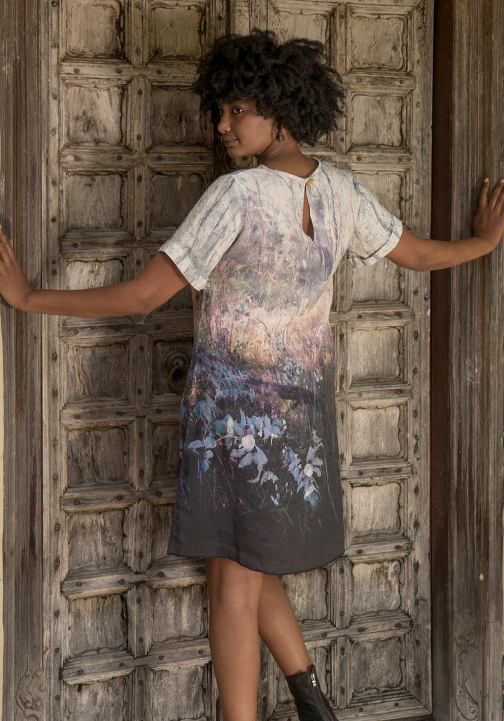 WILDFLOWER BUSHLAND LINEN  SHIFT